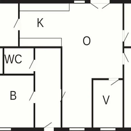 8 Person In Hadsund Tatil Evi Odde